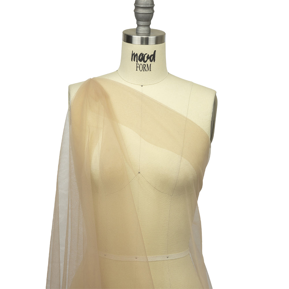 Soft Nylon Tulle - Tanzine Beige - Leonardo Collection Drape Soft Nylon Tulle - Tanzine Beige - Leonardo Collection Drape