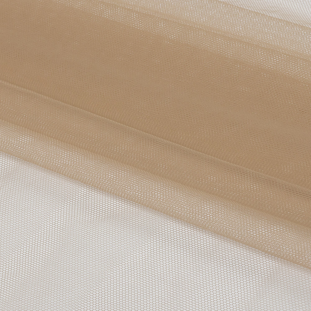 Soft Nylon Tulle - Tanzine Beige - Leonardo Collection Folded Soft Nylon Tulle - Tanzine Beige - Leonardo Collection Folded