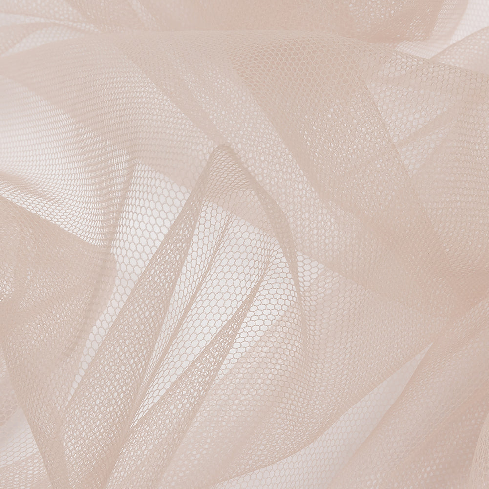 Soft Nylon Tulle - Blush - Leonardo Collection Folded Soft Nylon Tulle - Blush - Leonardo Collection Folded