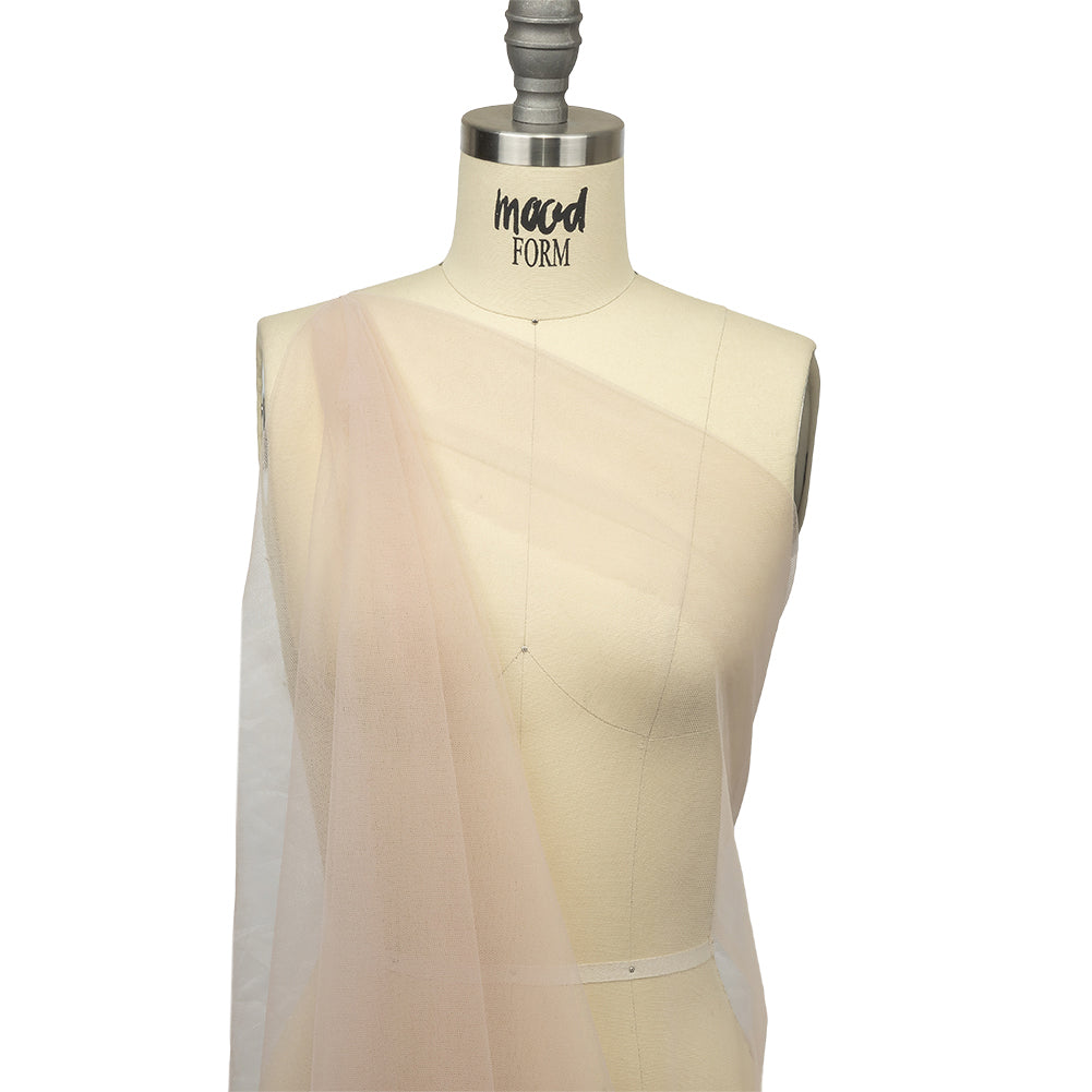 Soft Nylon Tulle - Blush - Leonardo Collection Detail Soft Nylon Tulle - Blush - Leonardo Collection Detail