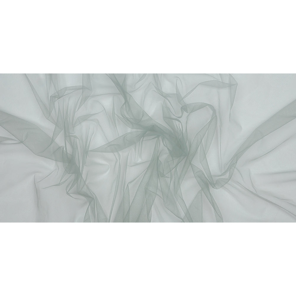 Leonardo Gray Blue Soft Nylon Tulle - Drape Leonardo Gray Blue Soft Nylon Tulle - Drape