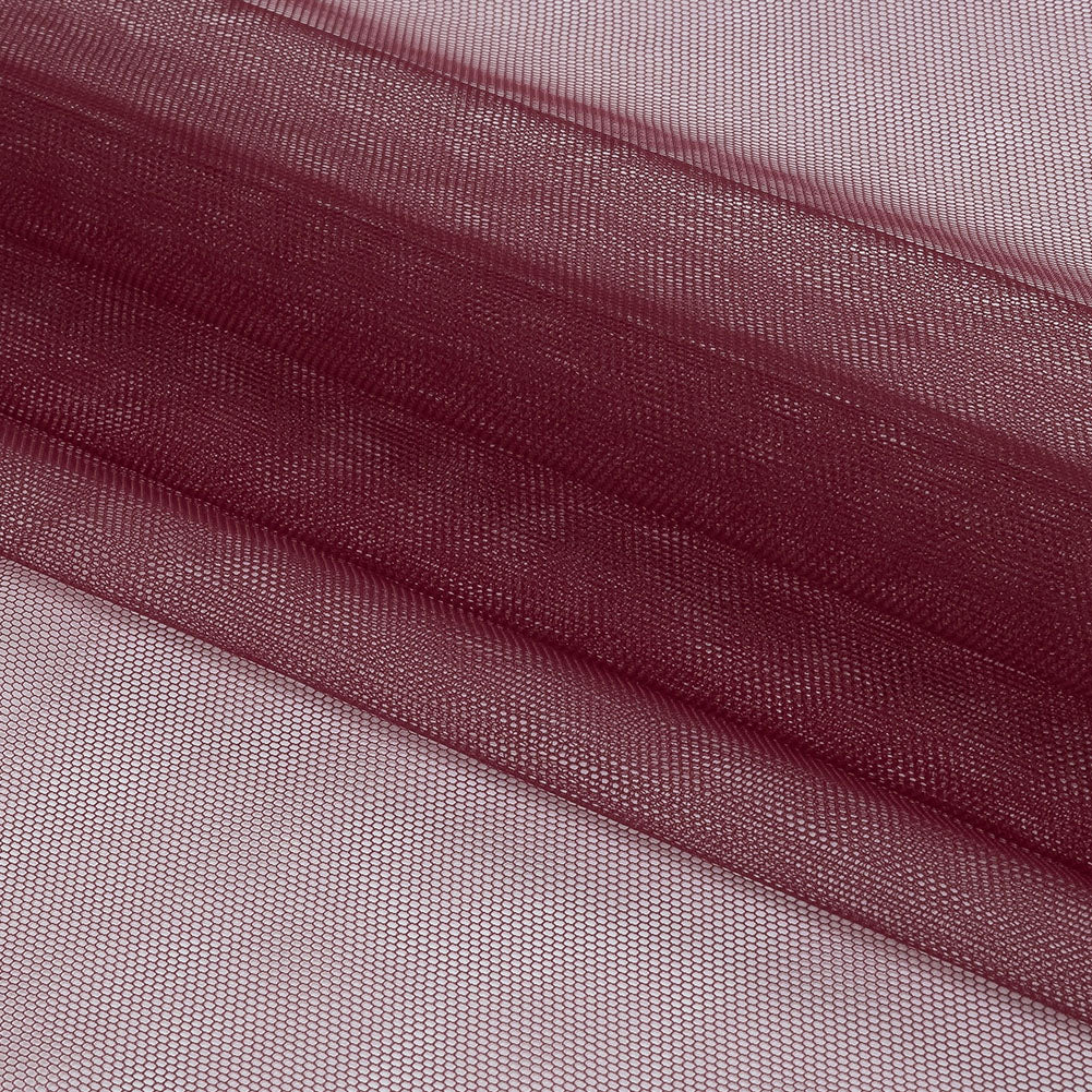 Soft Nylon Tulle - Wine - Leonardo Collection Full Soft Nylon Tulle - Wine - Leonardo Collection Full