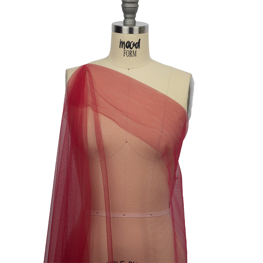 Leonardo Barberry Soft Nylon Tulle - Detail Leonardo Barberry Soft Nylon Tulle - Detail