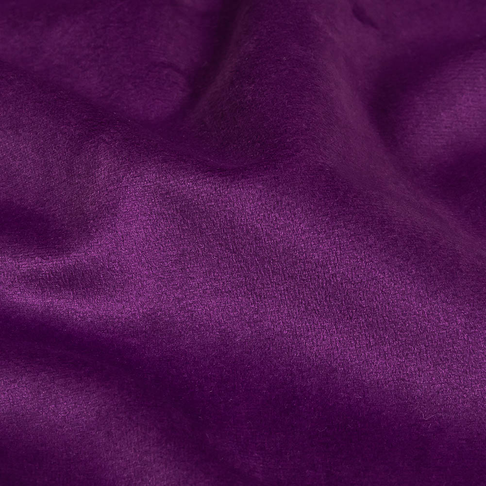 Amethyst Creamy Polyester Velvet Detail Amethyst Creamy Polyester Velvet Detail