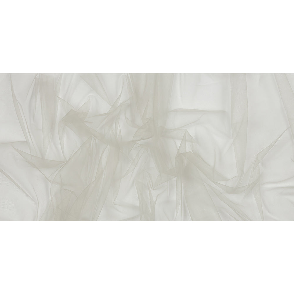 Gray Leonardo Soft Nylon Tulle - Drape Gray Leonardo Soft Nylon Tulle - Drape