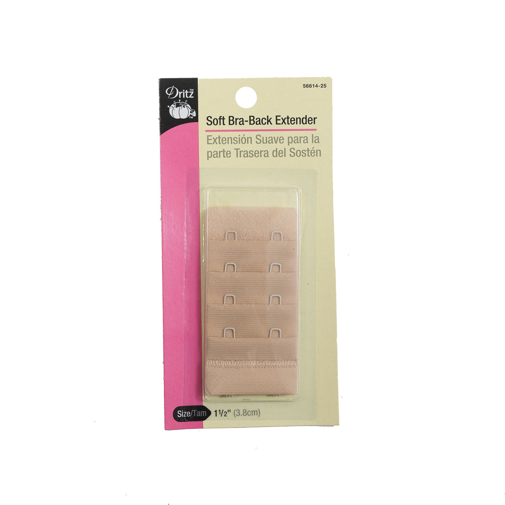 Dritz Nude Soft Bra Back Extender - 1.5" x 6" Detail