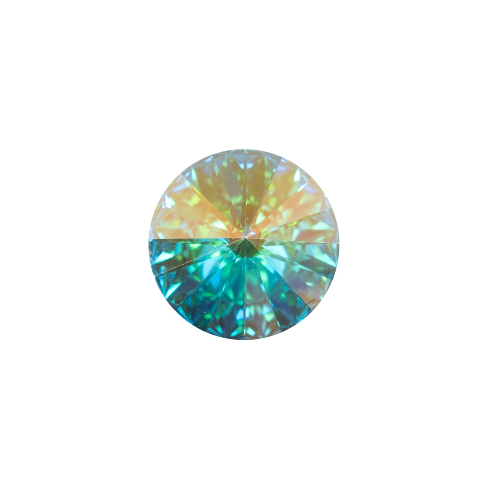 Swarovski Iridescent Crystal Shank Back Button - 25L/16mm Swarovski Iridescent Crystal Shank Back Button - 25L/16mm