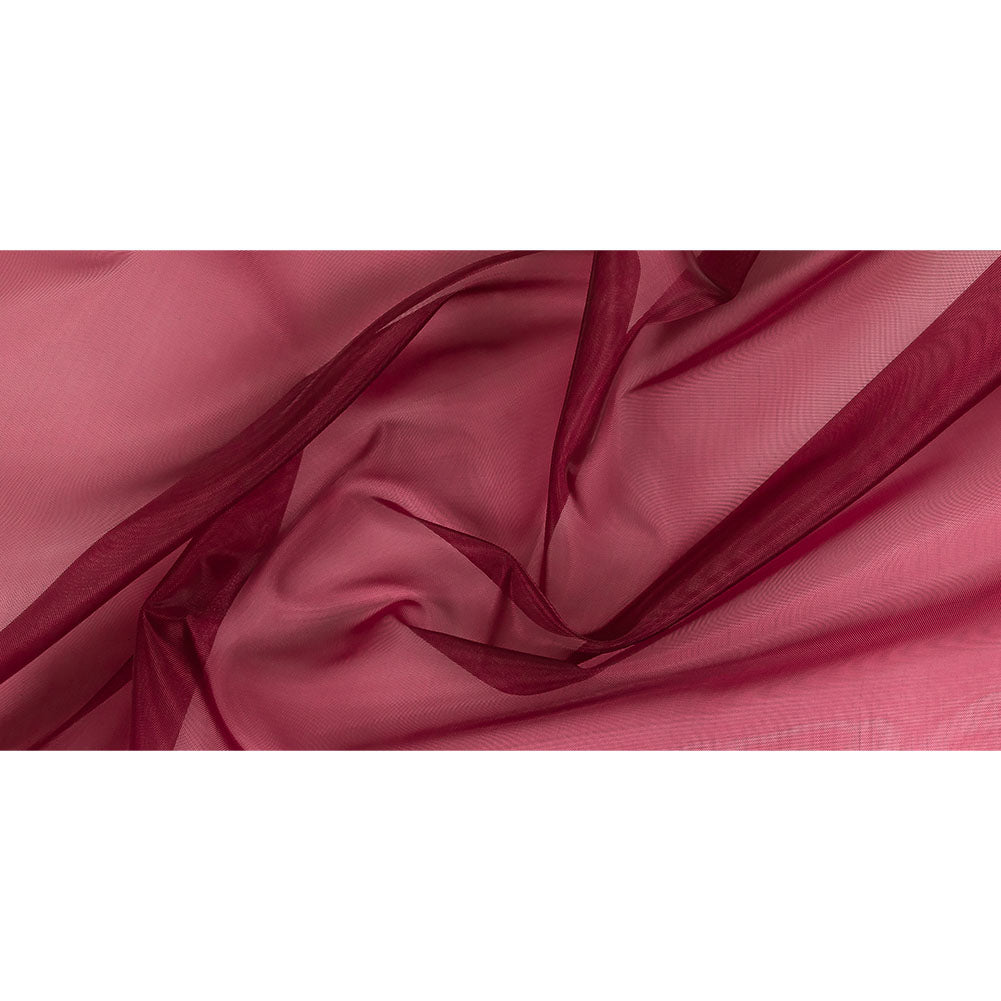 Stiff Polyester Organdy - Wine - Rhiannon Collection Drape Stiff Polyester Organdy - Wine - Rhiannon Collection Drape