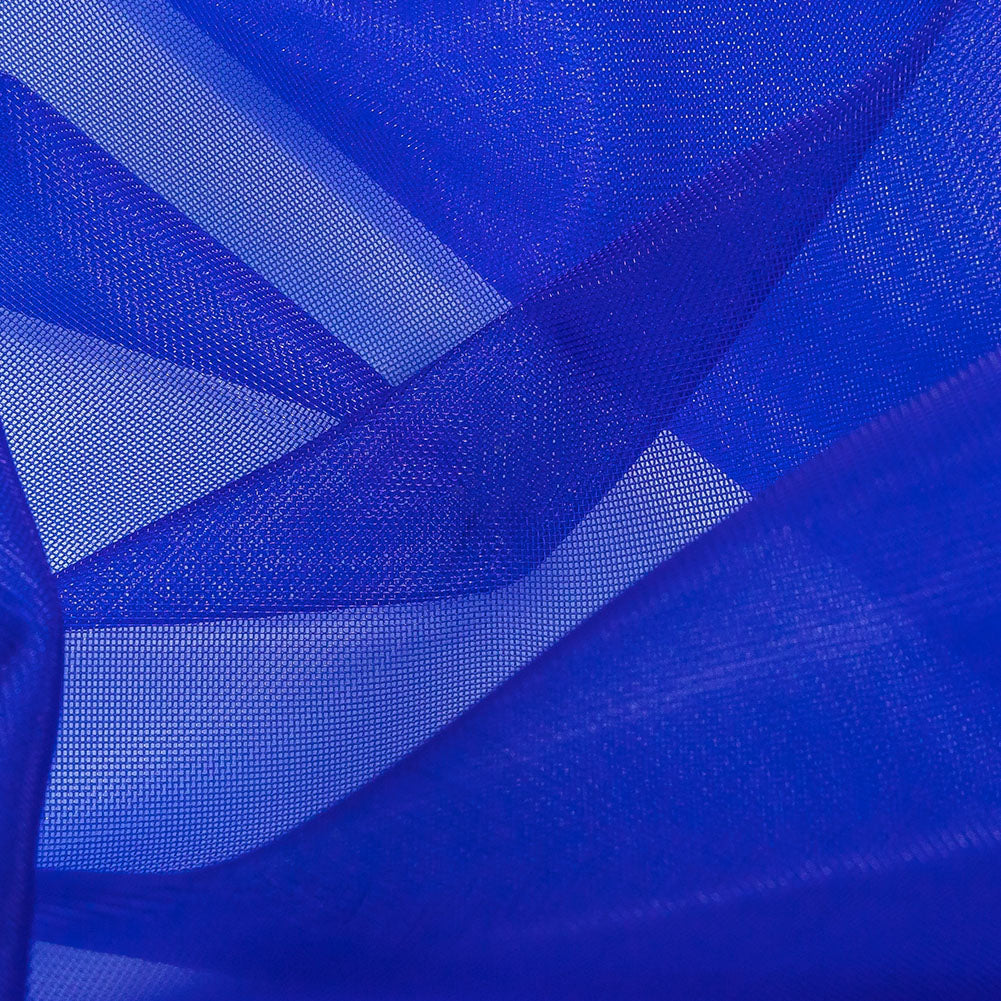 Rhiannon Royal Stiff Polyester Organdy - Folded Rhiannon Royal Stiff Polyester Organdy - Folded