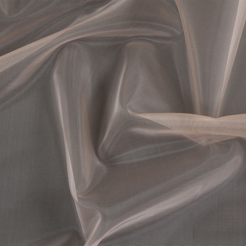 Stiff Polyester Organdy - Mushroom - Rhiannon Collection Stiff Polyester Organdy - Mushroom - Rhiannon Collection