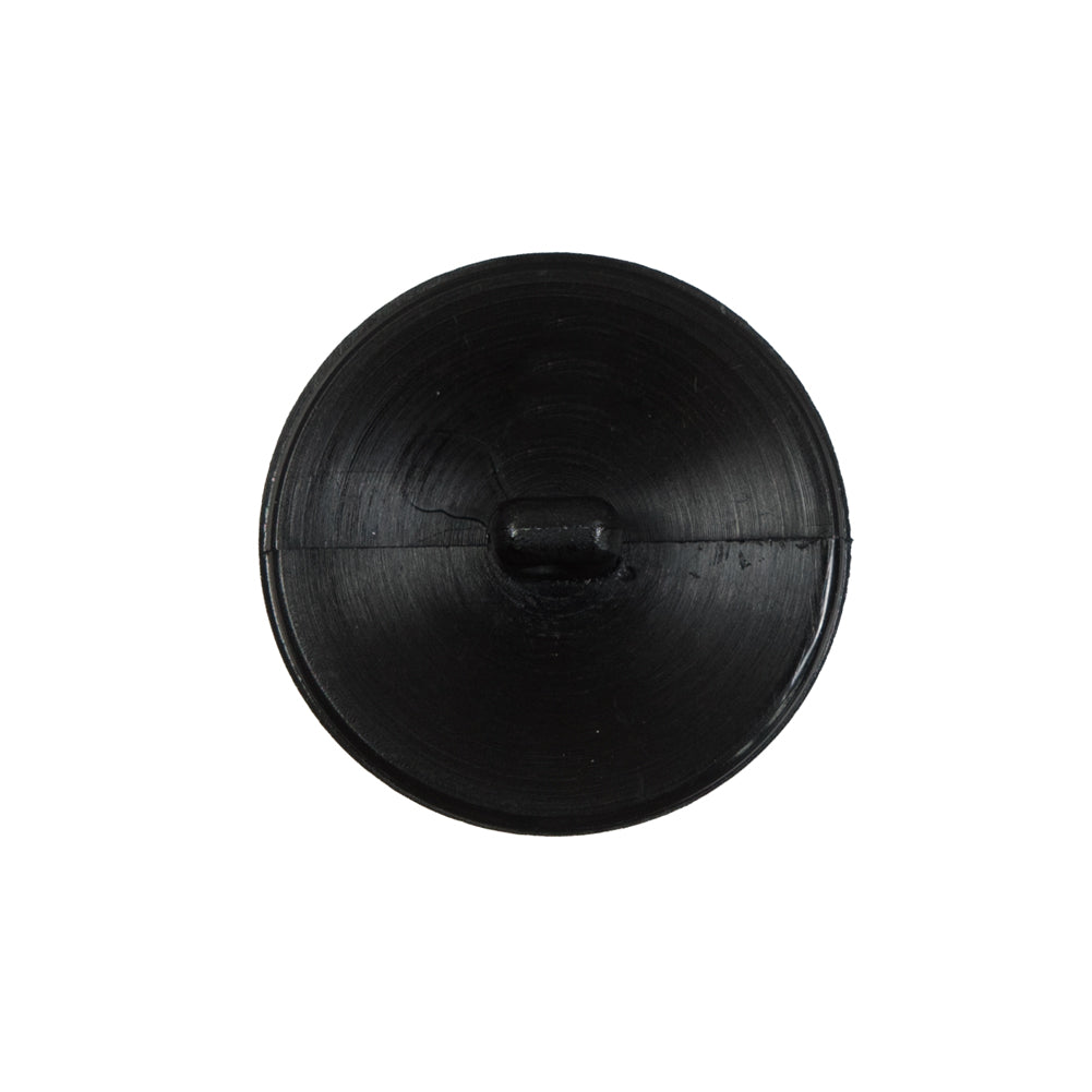 Italian Black Plated Bevel-Cut Button - 36L/23mm Detail Italian Black Plated Bevel-Cut Button - 36L/23mm Detail