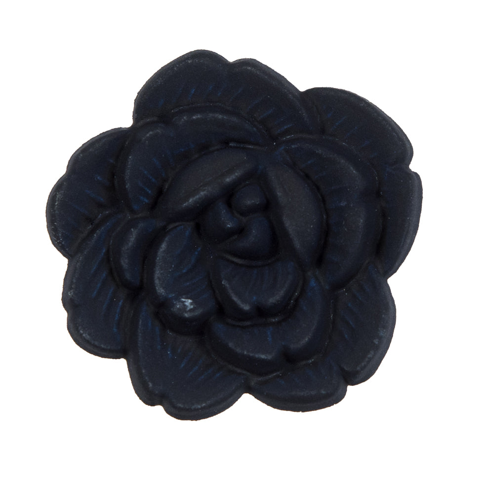 Italian Navy Flower Shank Back Button - 54L/34mm Italian Navy Flower Shank Back Button - 54L/34mm