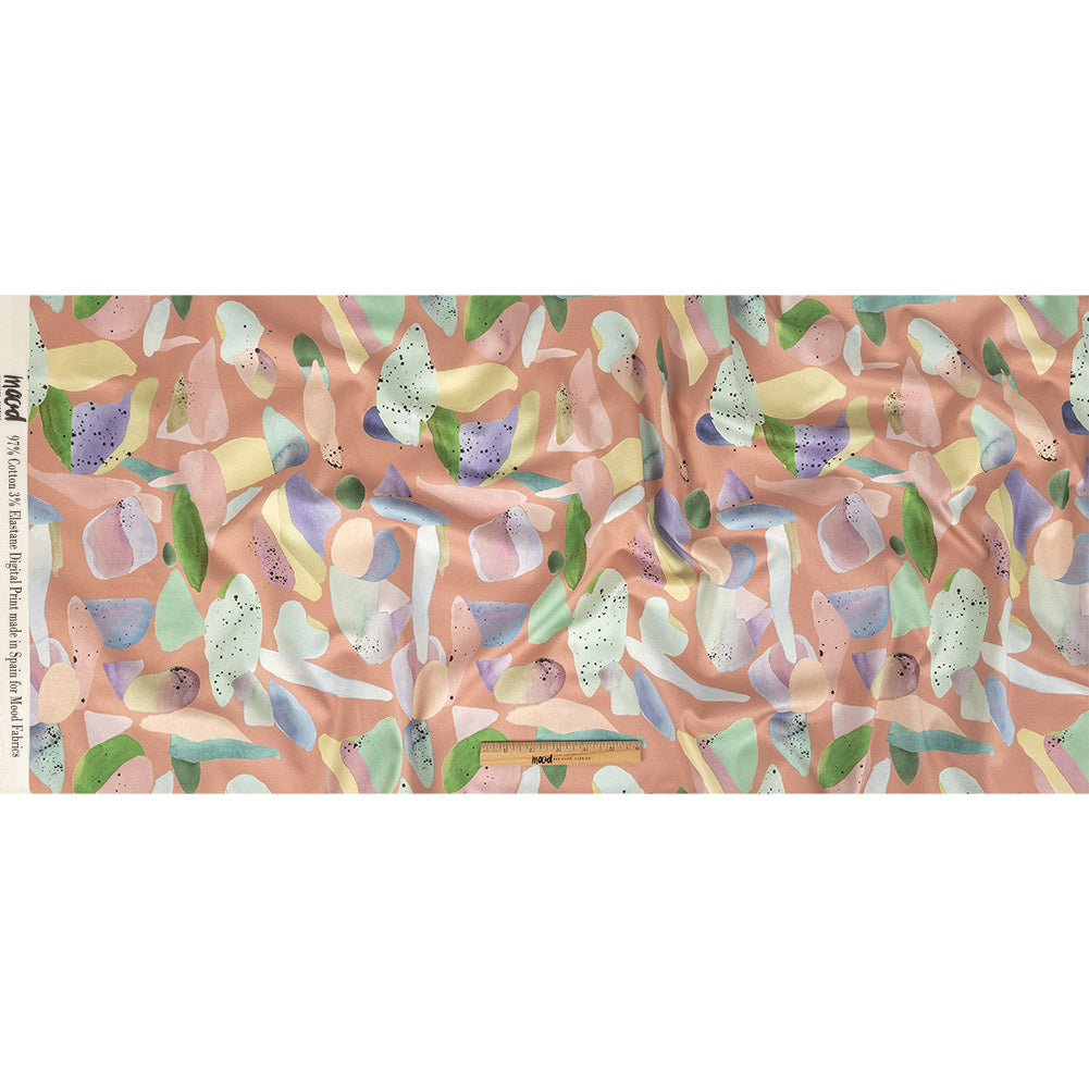 Mood Exclusive Dappled Duende Stretch Cotton Sateen - Folded Mood Exclusive Dappled Duende Stretch Cotton Sateen - Folded