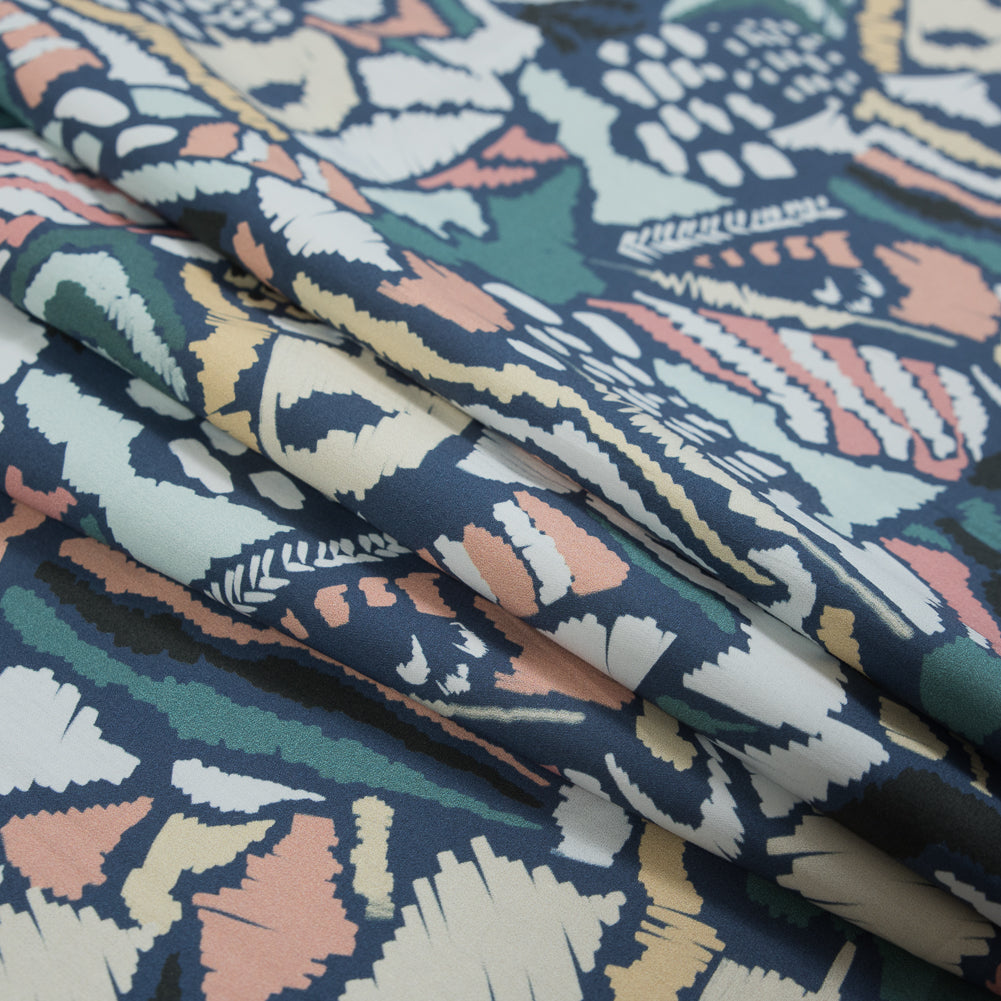 Mood Exclusive Discovering Nemo Navy Cotton Poplin - Detail Mood Exclusive Discovering Nemo Navy Cotton Poplin - Detail