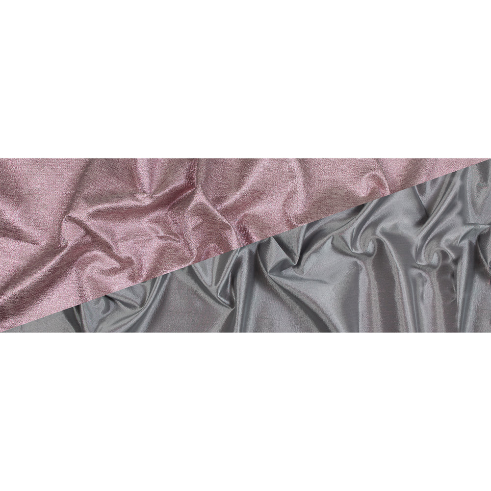 Rose Gold and Silver Luxury Metallic Brocade Folded Rose Gold and Silver Luxury Metallic Brocade Folded