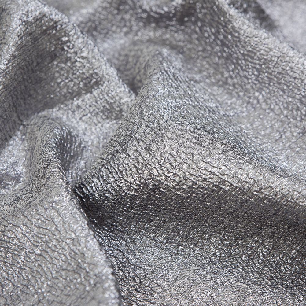 Pink and Silver Luxury Metallic Brocade - Full Pink and Silver Luxury Metallic Brocade - Full