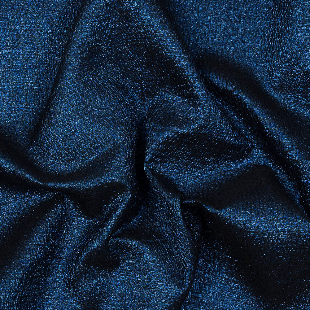 Blue and Aubergine Luxury Metallic Brocade Blue and Aubergine Luxury Metallic Brocade
