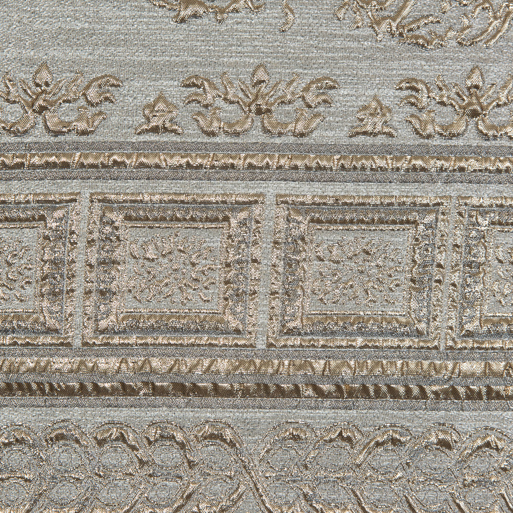 Beige and Gold Luxury Classical Metallic Brocade - Full Beige and Gold Luxury Classical Metallic Brocade - Full