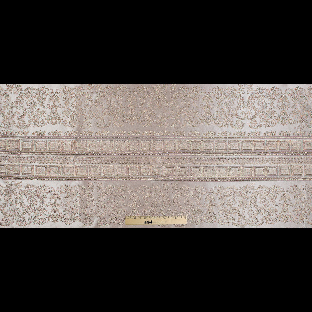 Pink and Gold Luxury Classical Metallic Brocade - Folded Pink and Gold Luxury Classical Metallic Brocade - Folded