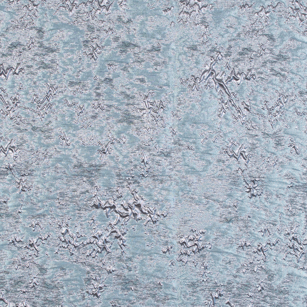 Aqua and Rose Gold Luxury Abstract Metallic Brocade Aqua and Rose Gold Luxury Abstract Metallic Brocade