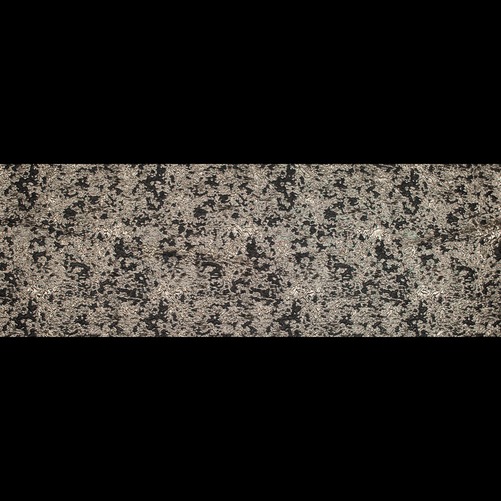 Black and Gold Luxury Abstract Metallic Brocade - Folded Black and Gold Luxury Abstract Metallic Brocade - Folded