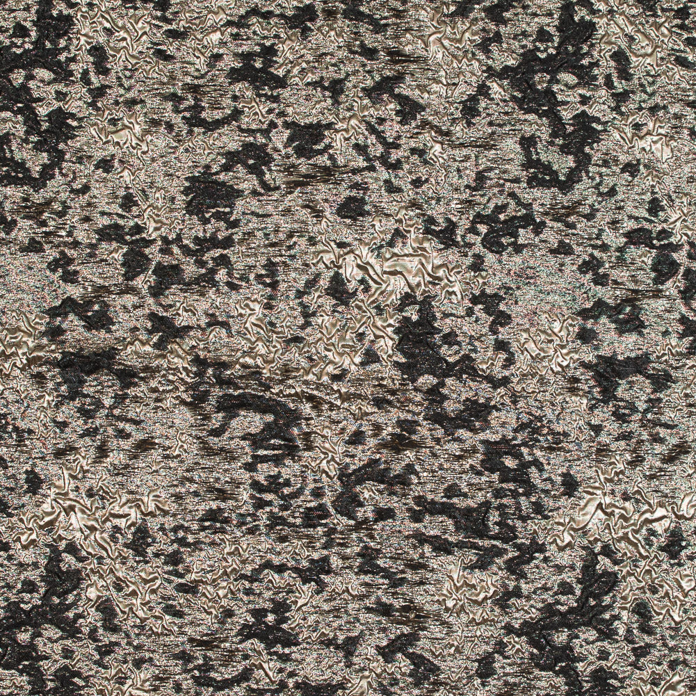 Black and Gold Luxury Abstract Metallic Brocade Black and Gold Luxury Abstract Metallic Brocade