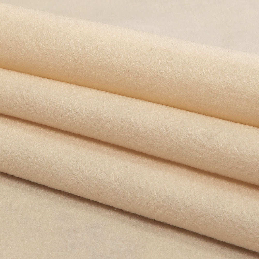 Robin Cream Acrylic Felt - Folded Robin Cream Acrylic Felt - Folded