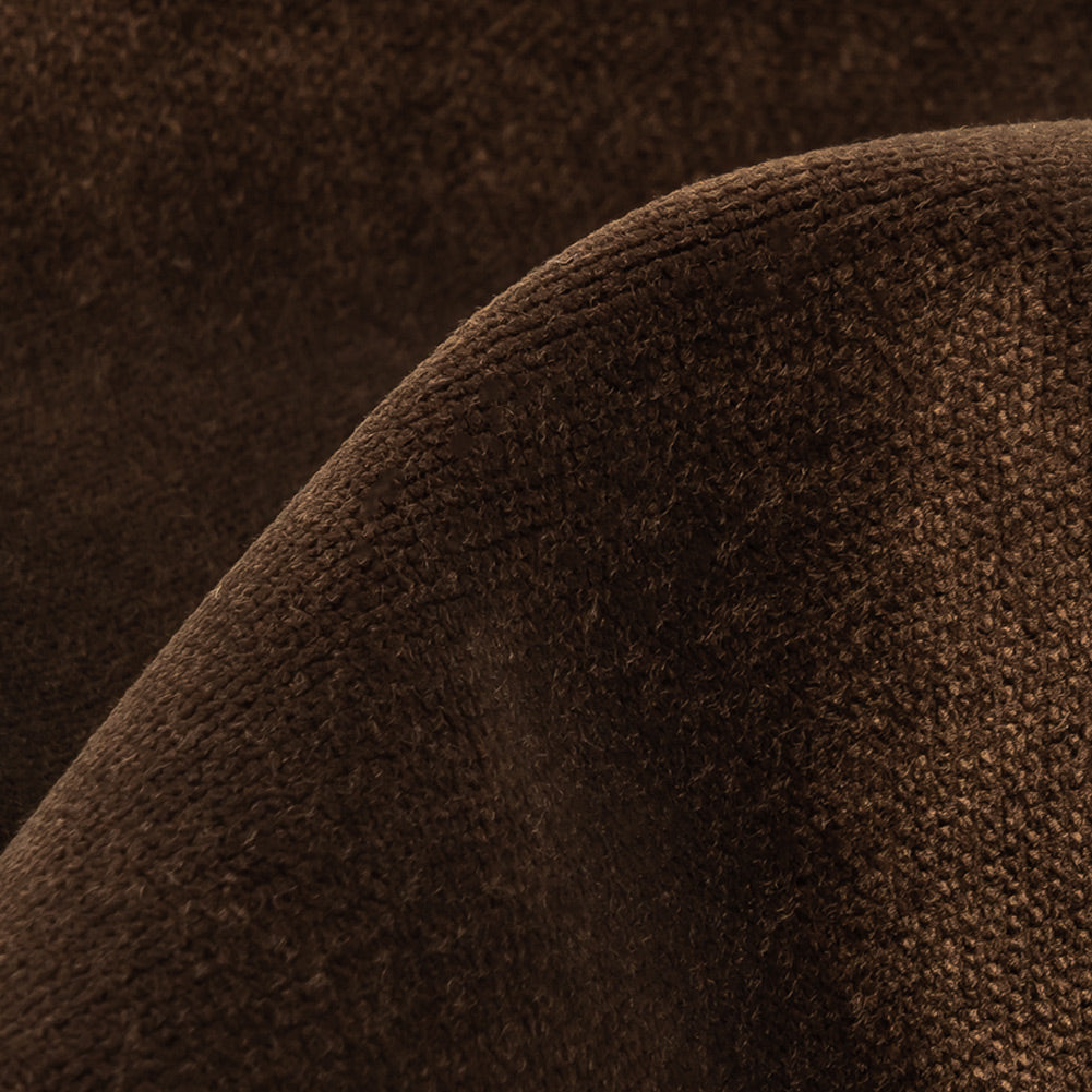 Chocolate Classic Upholstery Velvet - Detail Chocolate Classic Upholstery Velvet - Detail
