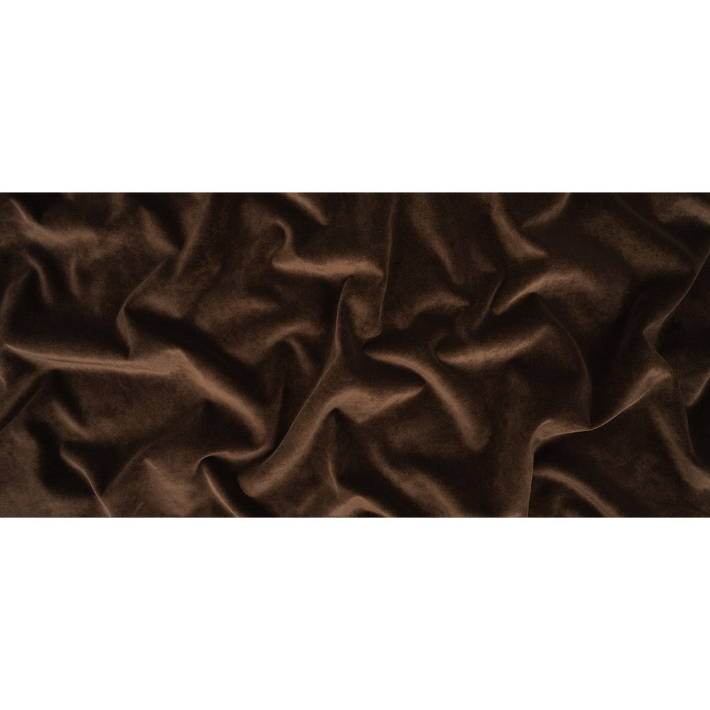 Chocolate Classic Upholstery Velvet - Full Chocolate Classic Upholstery Velvet - Full