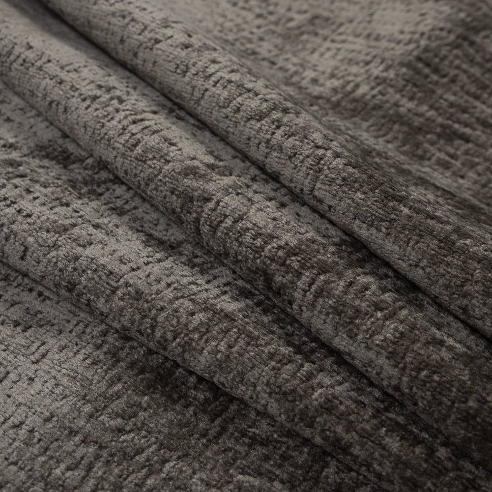 Otter Polyester Upholstery Chenille Folded Otter Polyester Upholstery Chenille Folded
