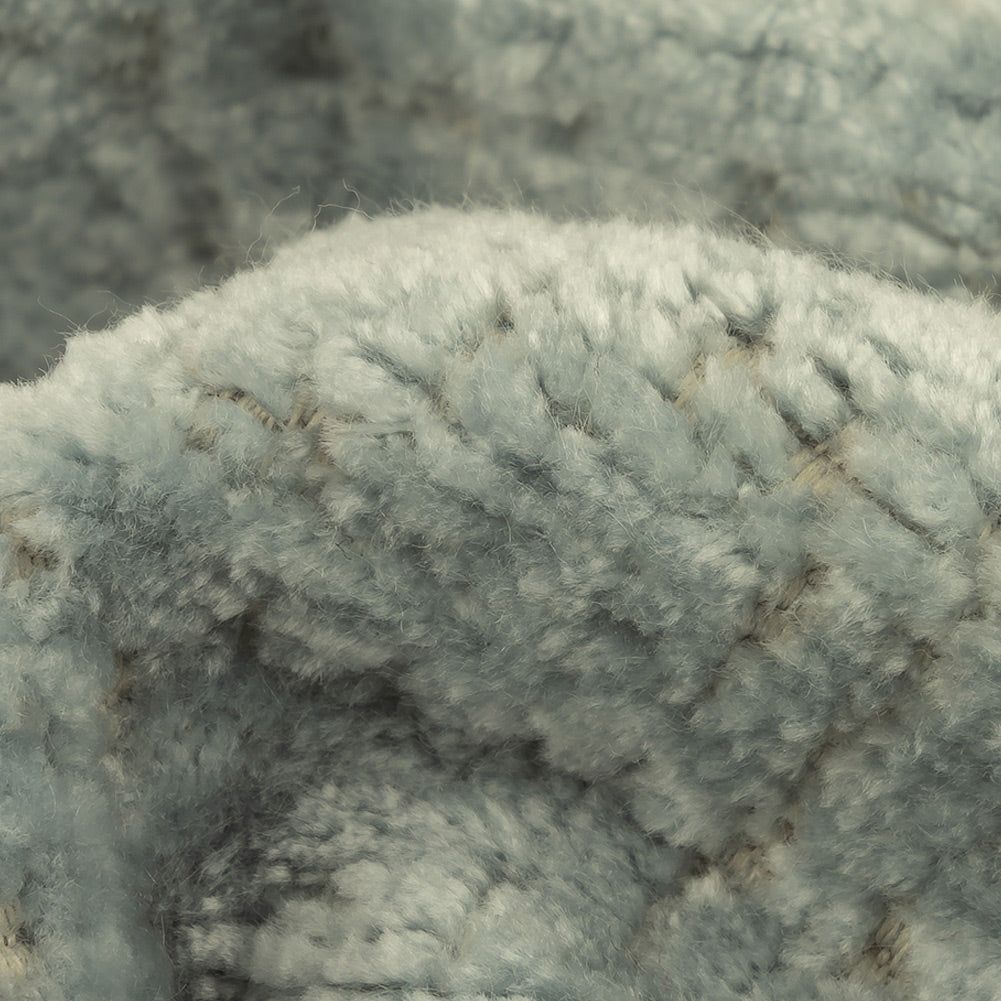 Ice Abstract Textured Acrylic and Polyester Chenille Detail Ice Abstract Textured Acrylic and Polyester Chenille Detail
