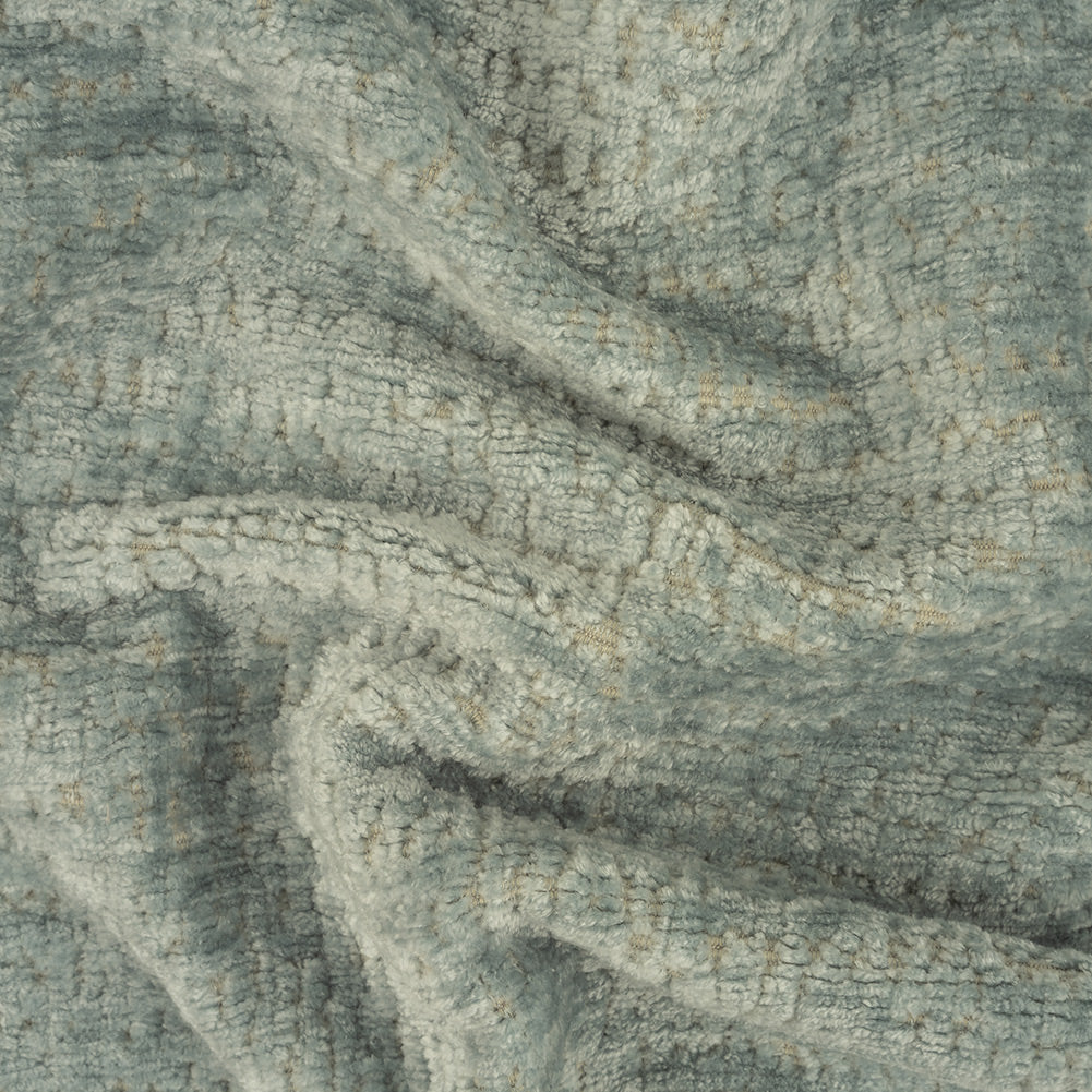 Ice Abstract Textured Acrylic and Polyester Chenille Ice Abstract Textured Acrylic and Polyester Chenille