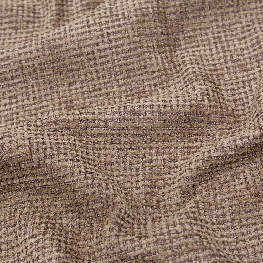 Java Checkered Polyester Chenille - Detail Java Checkered Polyester Chenille - Detail