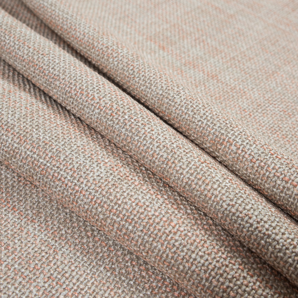 Melon Upholstery Tweed Detail Melon Upholstery Tweed Detail