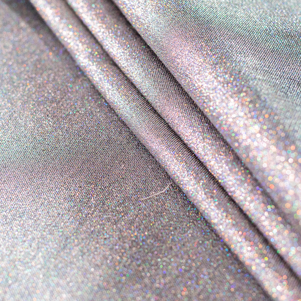 Metallic Rainbow Polyester Lame - Detail Metallic Rainbow Polyester Lame - Detail