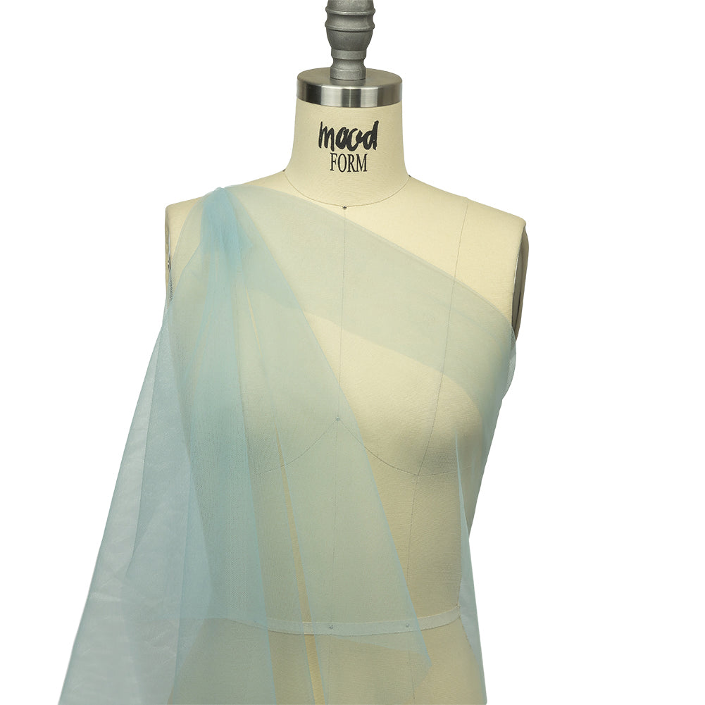 Country Blue Leonardo Soft Nylon Tulle - Detail Country Blue Leonardo Soft Nylon Tulle - Detail