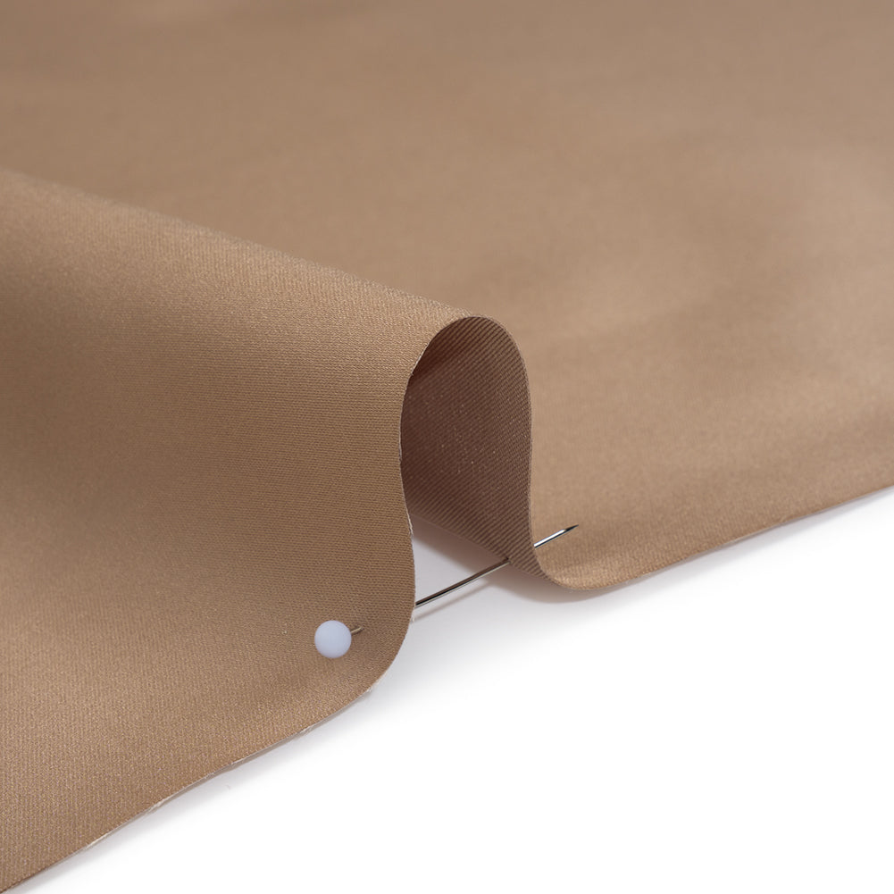 Polyester Satin - Swiss Coffee - Reverie Collection Polyester Satin - Swiss Coffee - Reverie Collection