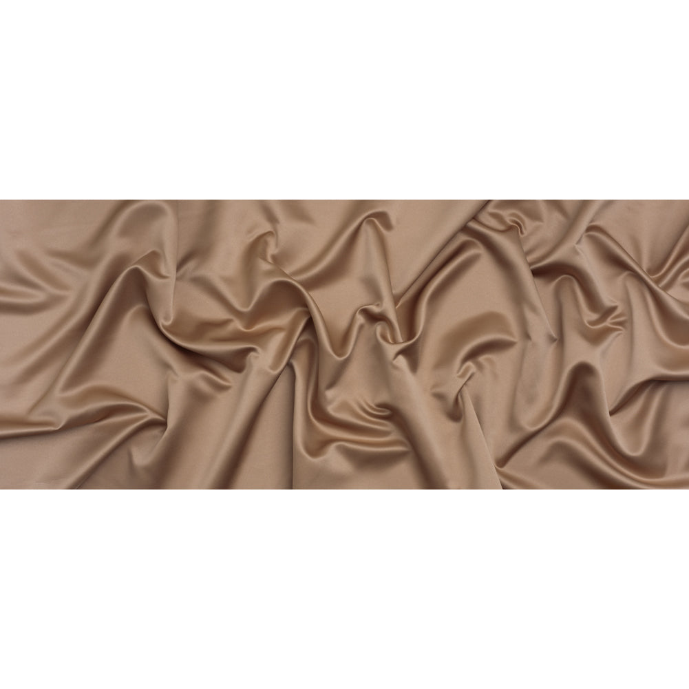 Polyester Satin - Swiss Coffee - Reverie Collection Polyester Satin - Swiss Coffee - Reverie Collection