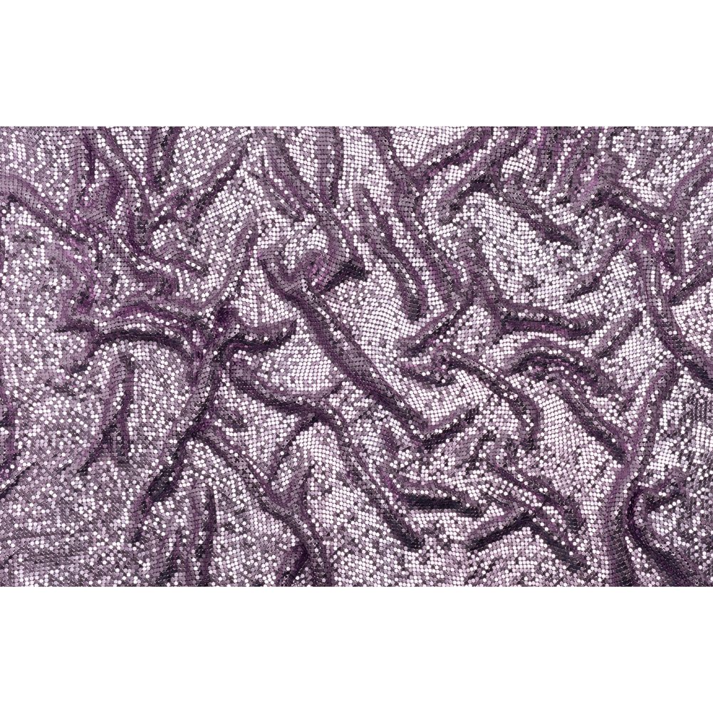 Aluminum Chainmail Fabric Panel, 3mm Tubular - Light Purple - Joan Collection Aluminum Chainmail Fabric Panel, 3mm Tubular - Light Purple - Joan Collection