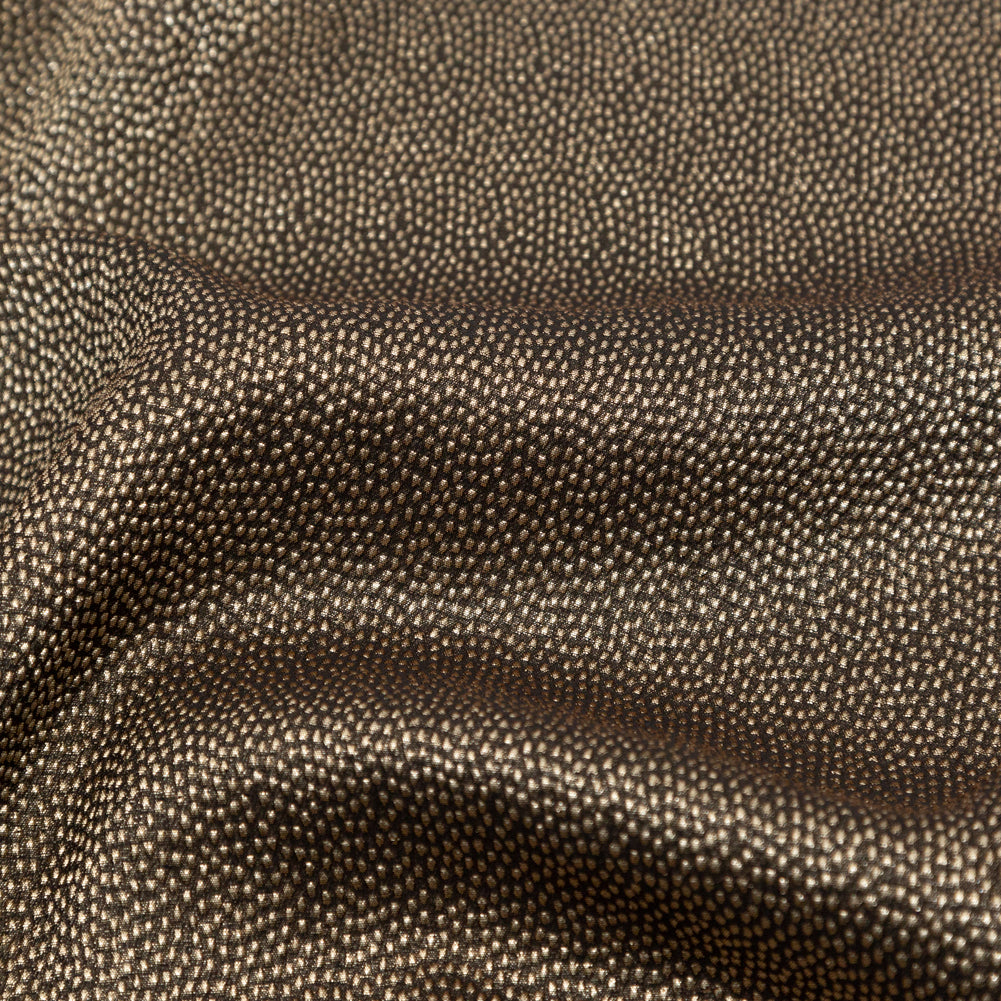 Metallic Gold on Black Abstract Luxury Brocade Full Metallic Gold on Black Abstract Luxury Brocade Full