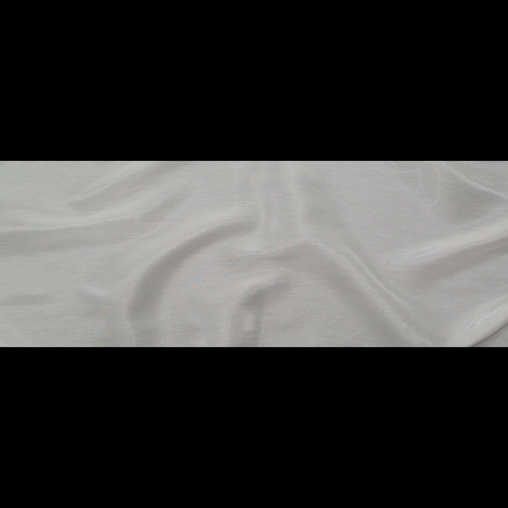 Luminous Off-White Semi-Sheer Bridal Mikado - Folded Luminous Off-White Semi-Sheer Bridal Mikado - Folded