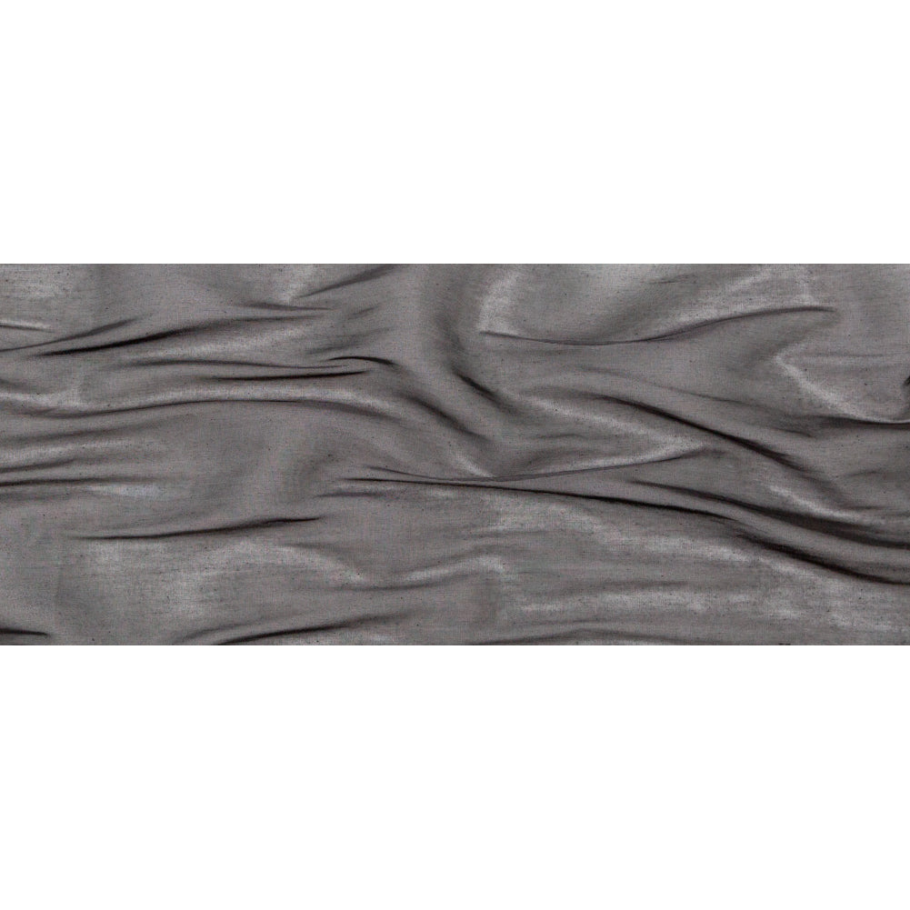 Metallic Black Woven Lame - Folded Metallic Black Woven Lame - Folded