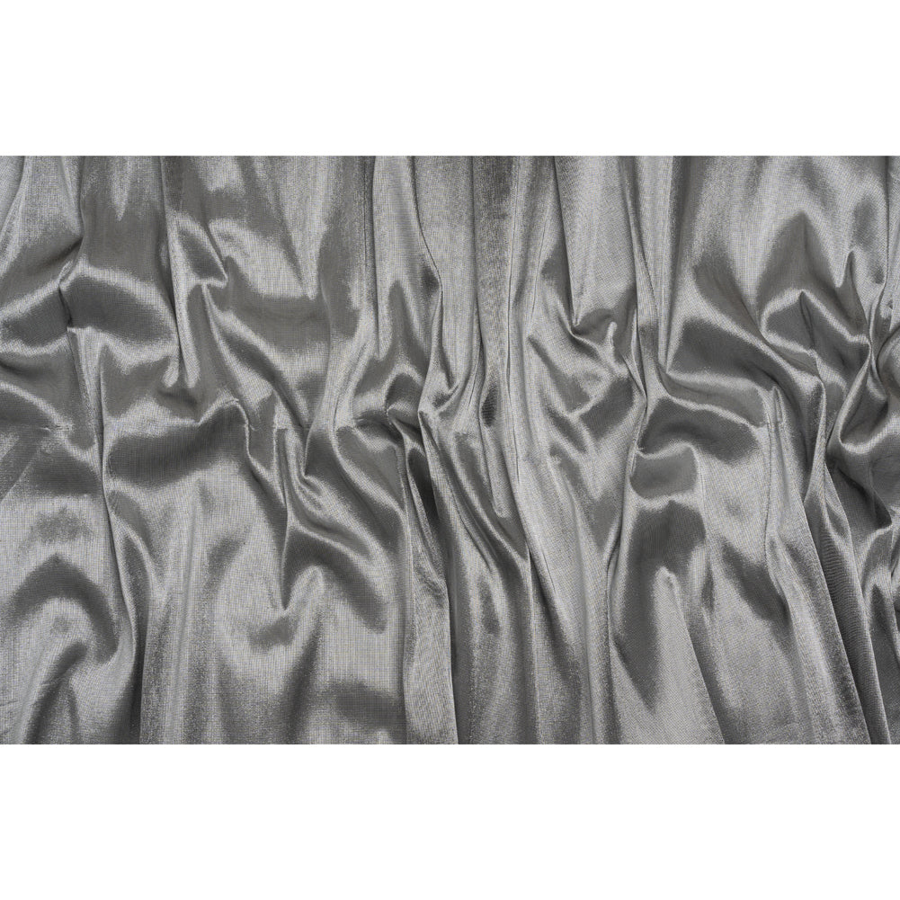 Metallic Woven Lame - Silver - Betania Collection - Full Metallic Woven Lame - Silver - Betania Collection - Full