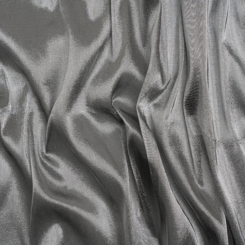 Metallic Woven Lame - Silver - Betania Collection Metallic Woven Lame - Silver - Betania Collection