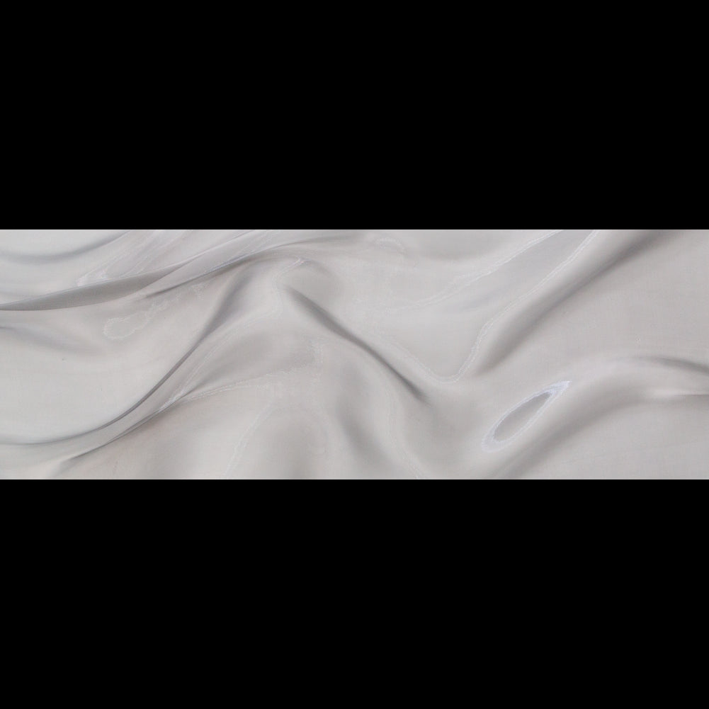 Sleek Gunmetal Organza - Folded Sleek Gunmetal Organza - Folded