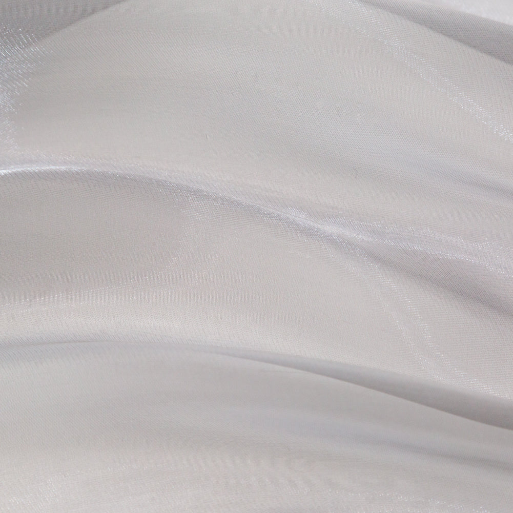 Sleek Gunmetal Organza - Full Sleek Gunmetal Organza - Full