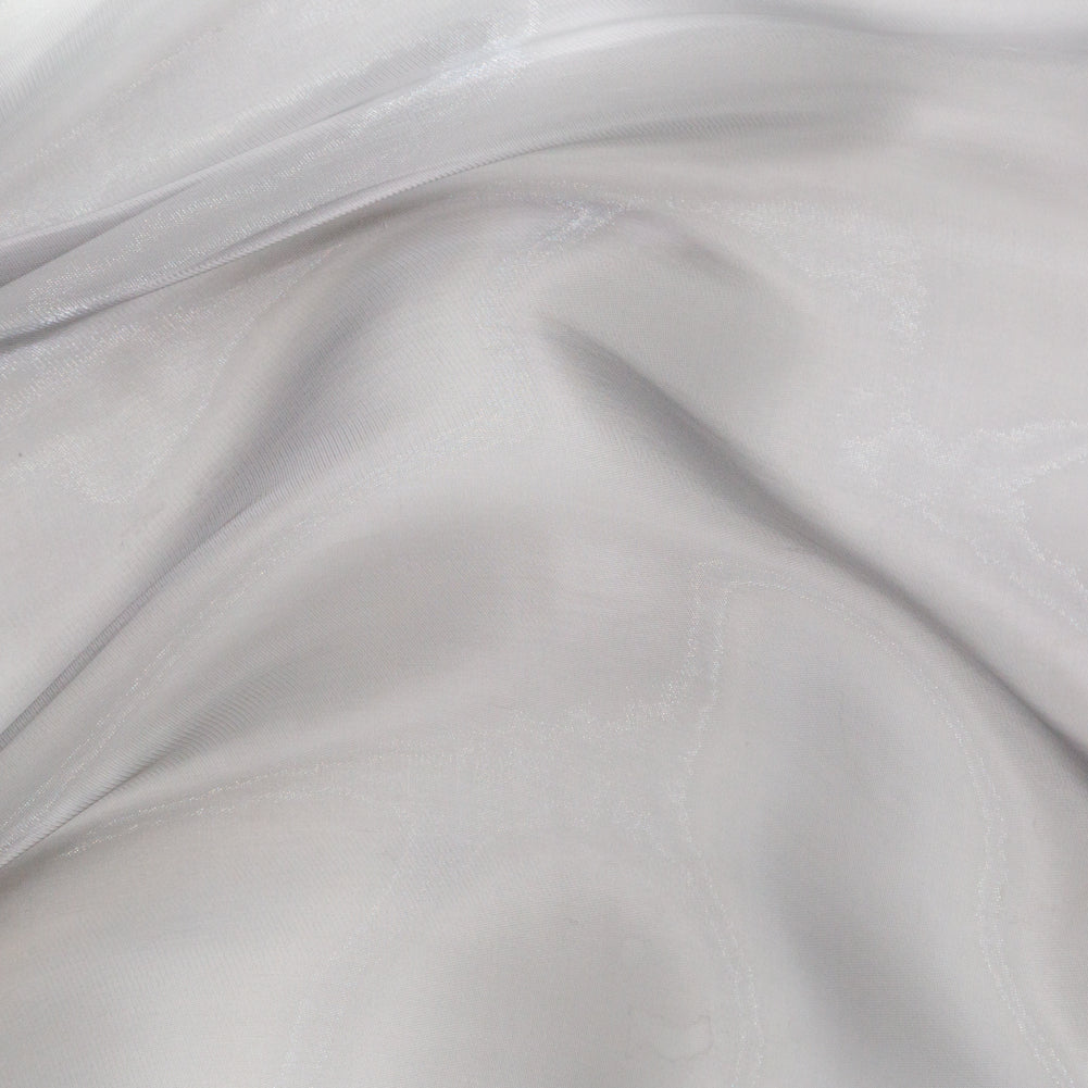 Sleek Gunmetal Organza Sleek Gunmetal Organza