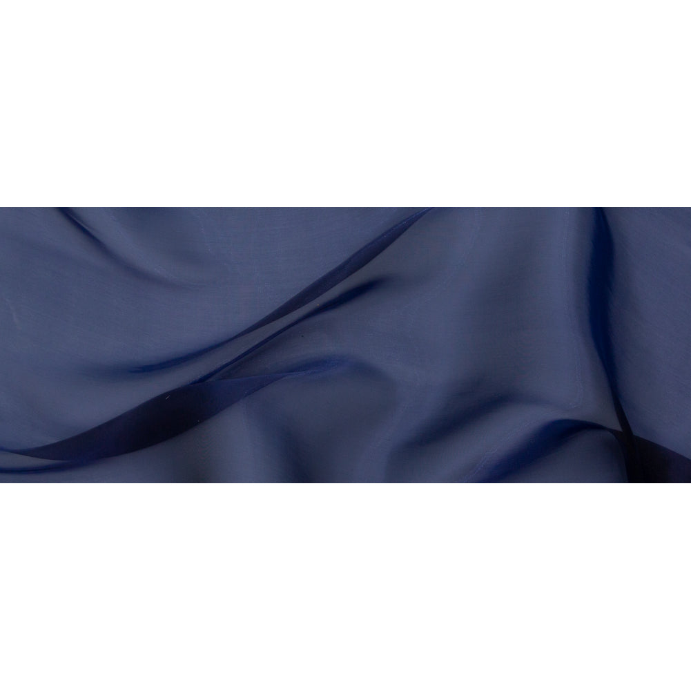 Iridescent Organza - Stark Royal Blue Folded Iridescent Organza - Stark Royal Blue Folded