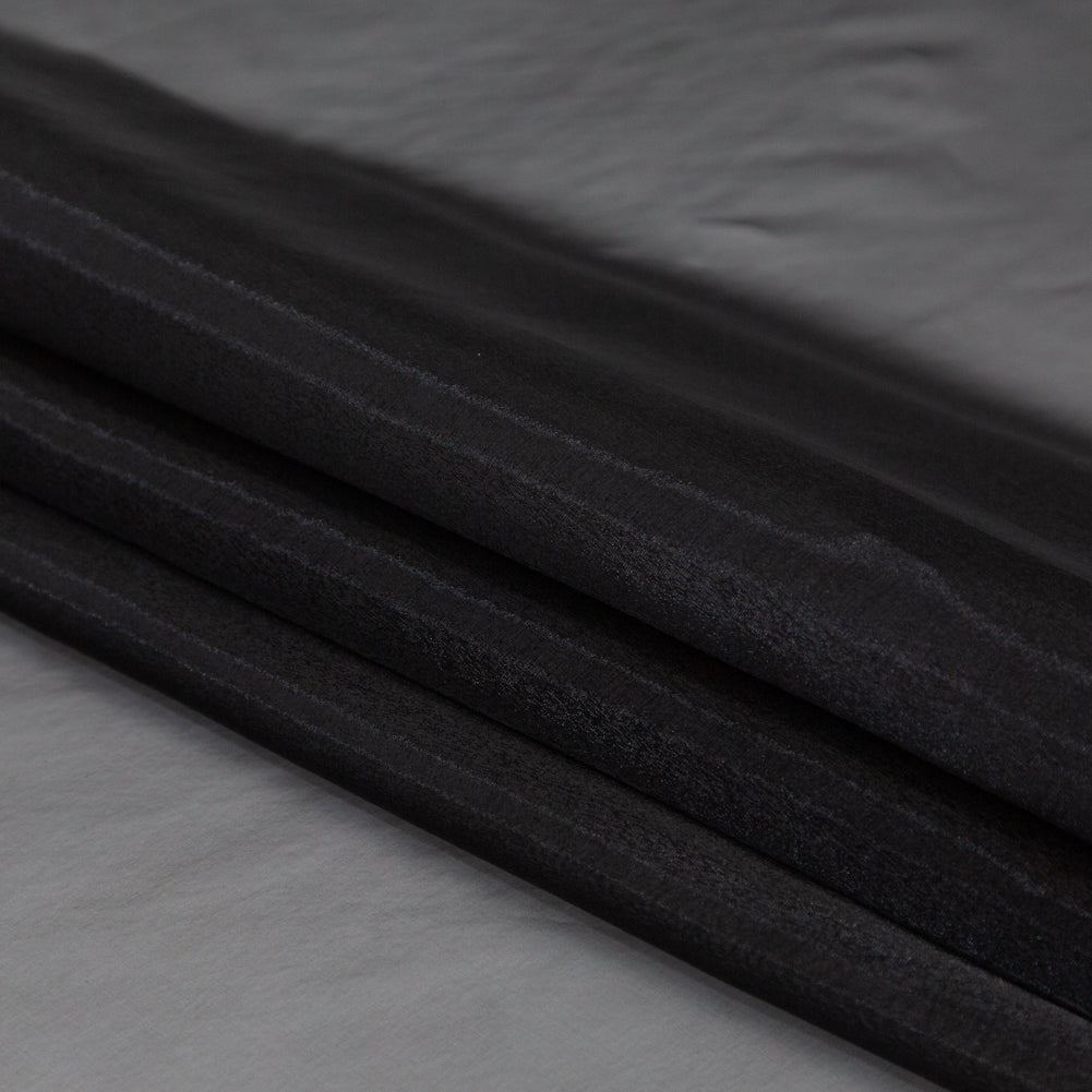Shimmering Organza - Black - Julliette Collection Detail Shimmering Organza - Black - Julliette Collection Detail
