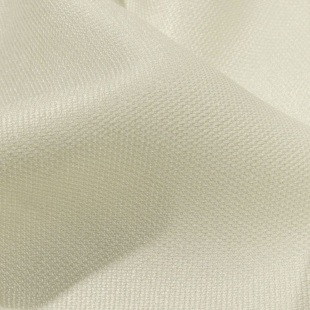 Kestrel Cannoli Cream Novelty Polyester Pique - Folded Kestrel Cannoli Cream Novelty Polyester Pique - Folded